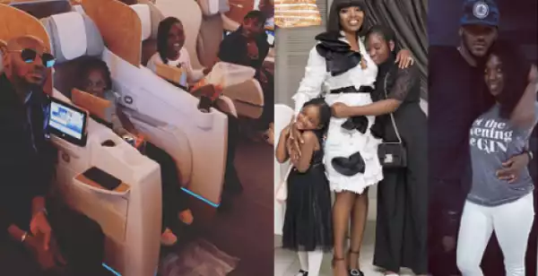 2face Idibia, Annie And Their Kids Jet Out To Dubai For A Birthday Vacation 